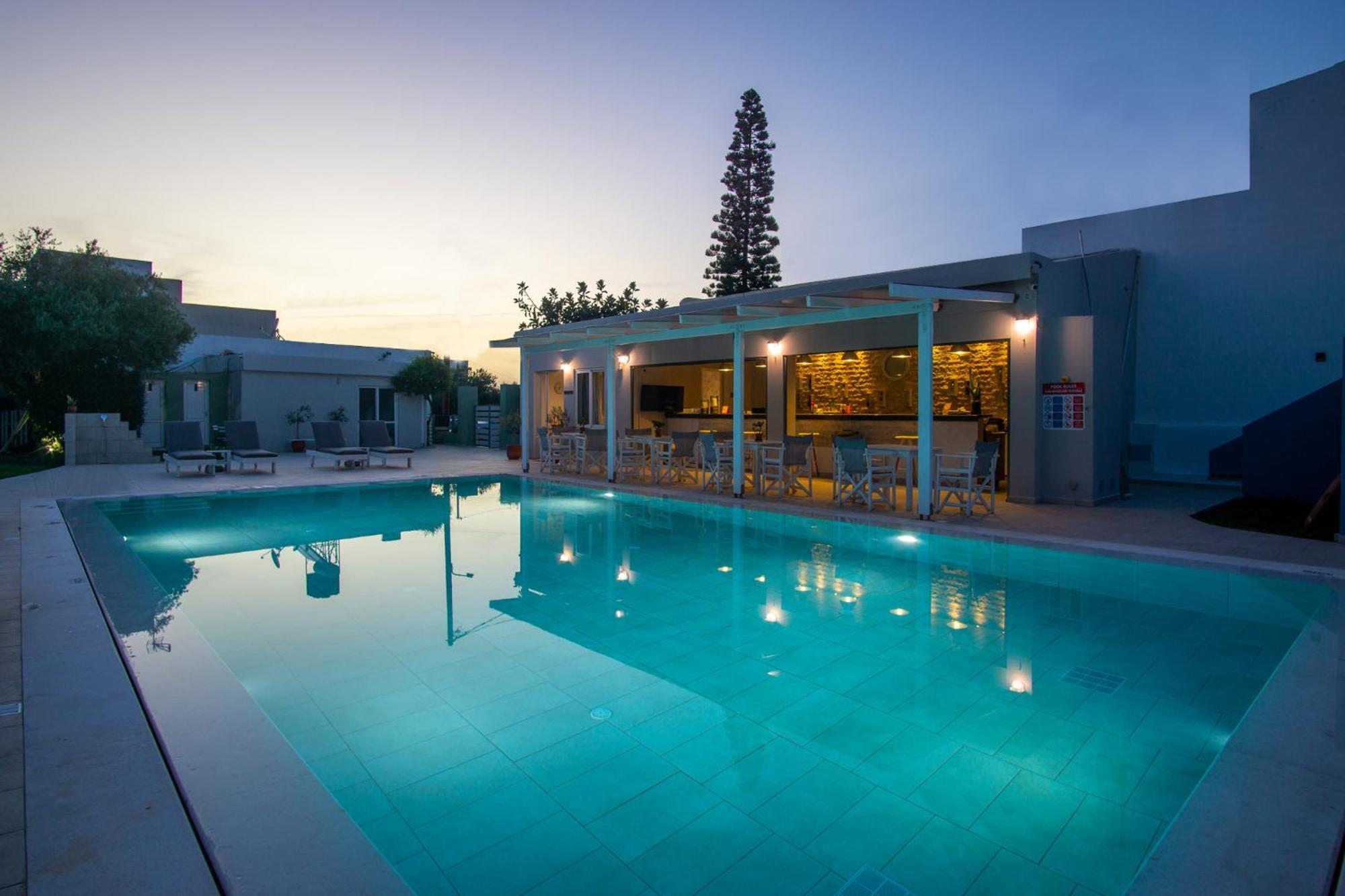 Golden Sun Boutique Aparthotel Malia Eksteriør bilde