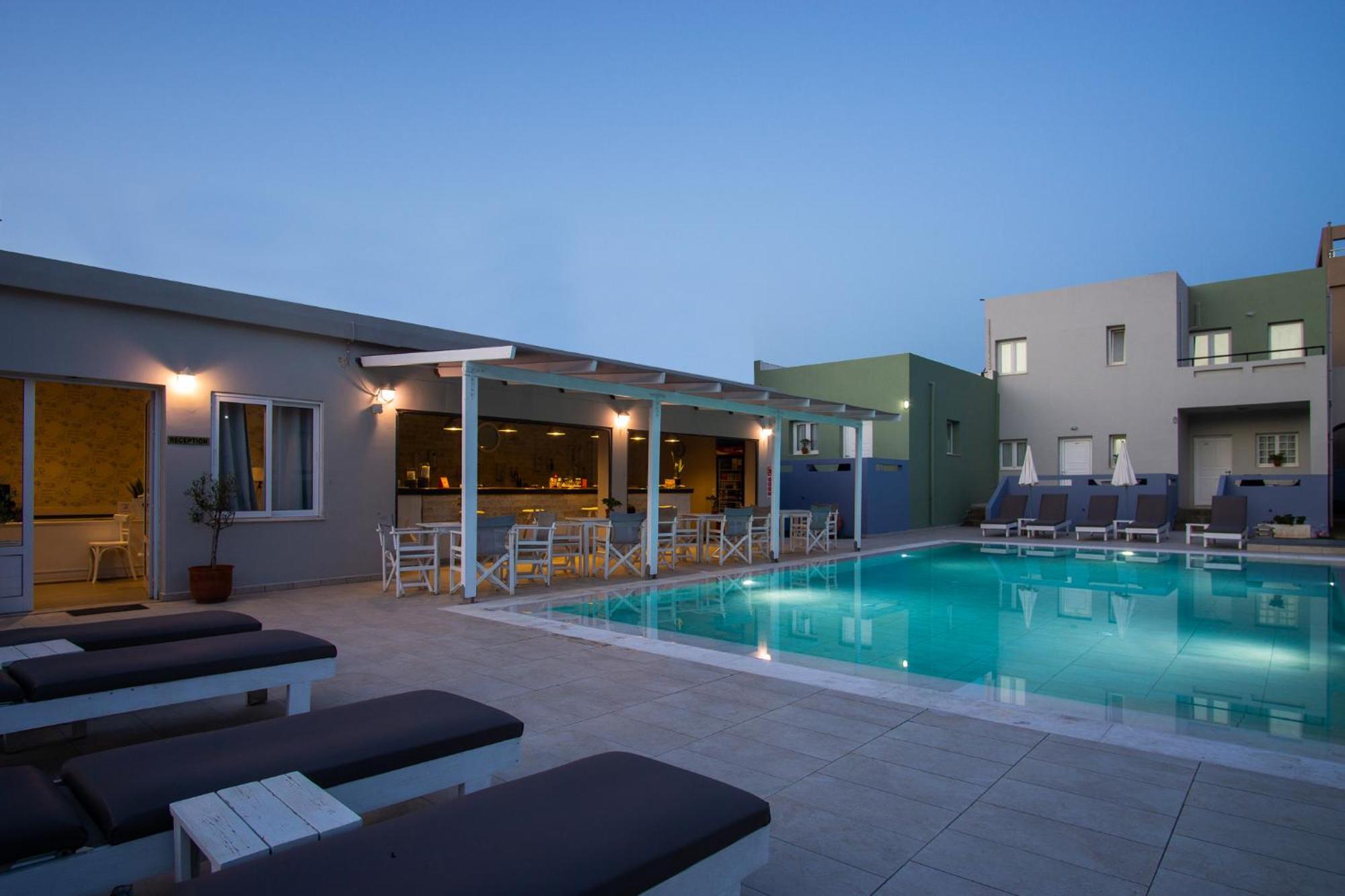Golden Sun Boutique Aparthotel Malia Eksteriør bilde